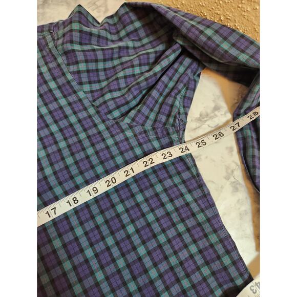 Ralph Lauren Men's Multicolor Plaid Cotton Long Sleeve Button Down Shirt 15.5 - Picture 4 of 5